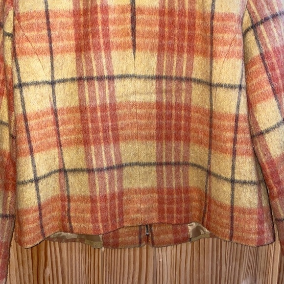NOUVEAUX Multi-color Women’s Wool Blend Jacket Size 10 Made in El Salvador - Picture 12 of 16